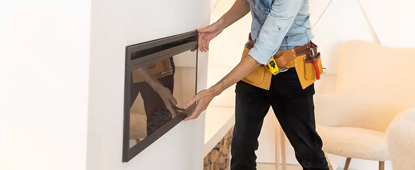 Metal Fireplace Installation in Parker, Colorado