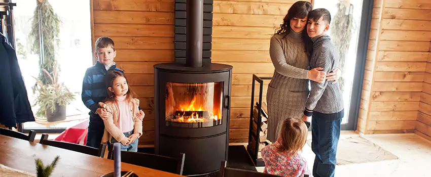Morso Cast Iron Fireplace Insert Installation in Parker, Colorado