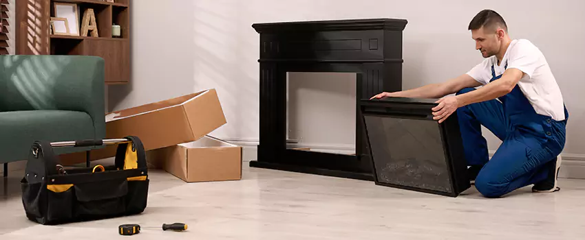 Old Rusted Metal Fireplace Repair And Replacement in Parker, CO