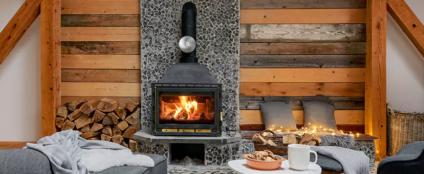 Thelin Hearth Products Direct Vent Gas Stove Fireplace Inspection in Parker, Colorado